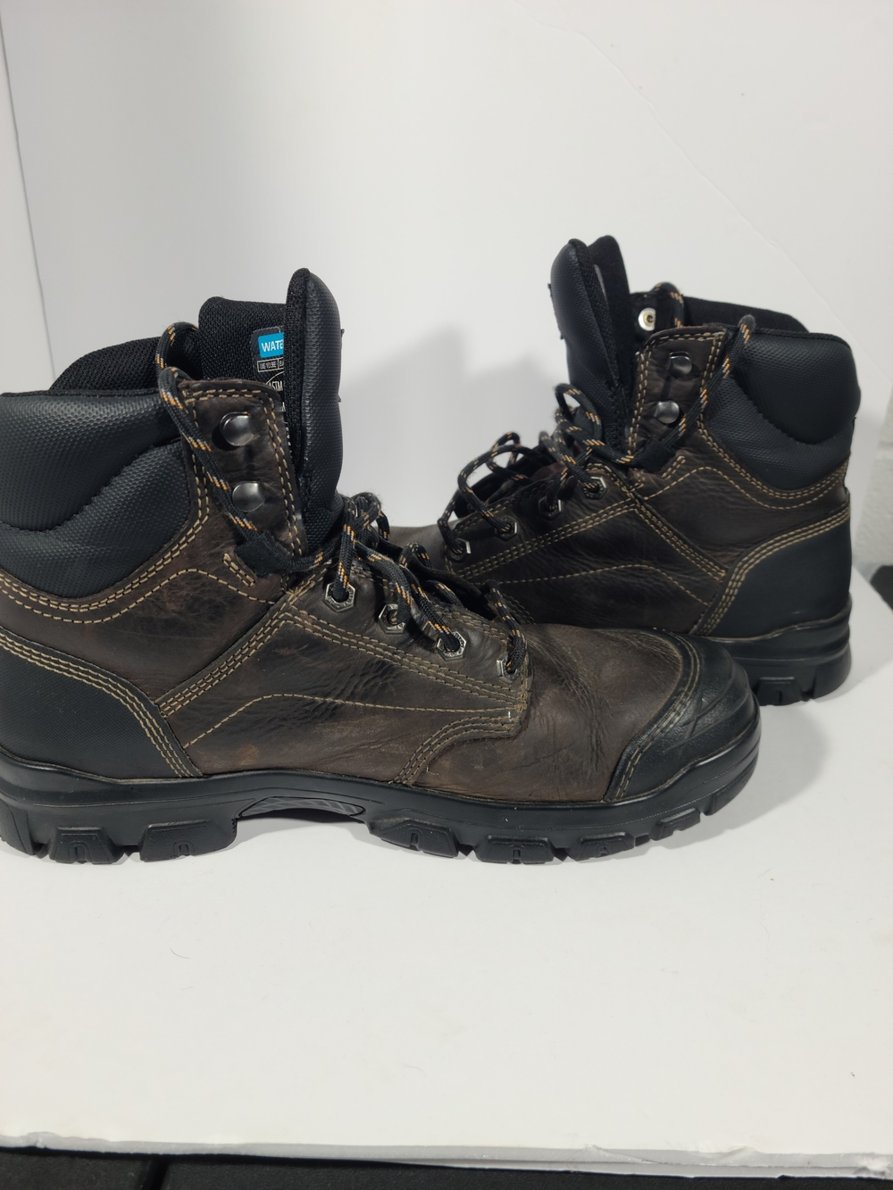 Ariat Work Waterproof Safety Toe Boots Men's 10.5 EE Wide - Picture 3 of 5